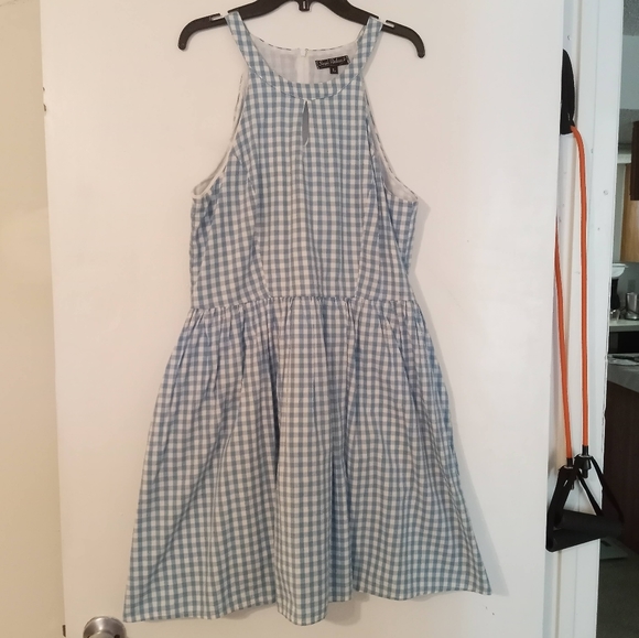 Smak parlor gingham HAS POCKETS - Picture 3 of 5